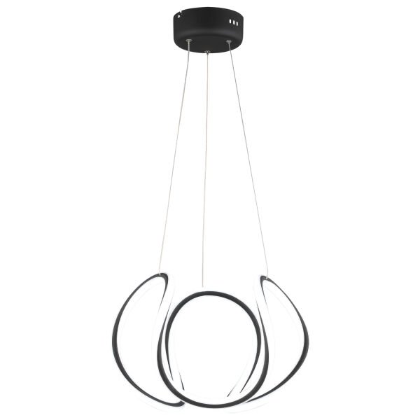 Pietra Siyah Sarkıt 56 Watt Sarkıt 3 Renkli Ledli Modern Mutfak Banyo Led Salon Sarkıt Avize