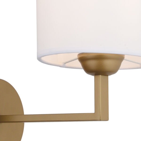 Zadie Tekli Beyaz Şapkalı Eskitme Duvar Lambası Yatak Odası-yatak Başı-banyo Için Modern Aplik