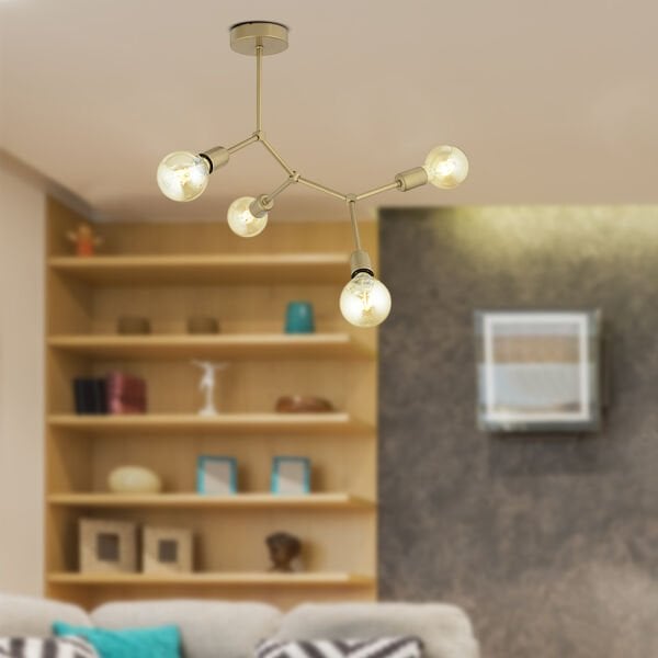 Akrobat 4 L Ü Modern Genç Odası Mutfak Salon Avize