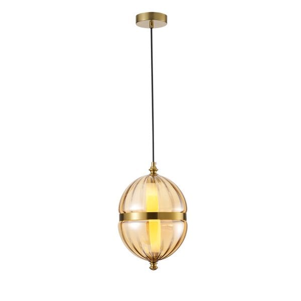 Dolly 6 Watt 3000K Ledli Bal Camlı Tekli Sarkıt Led Avize