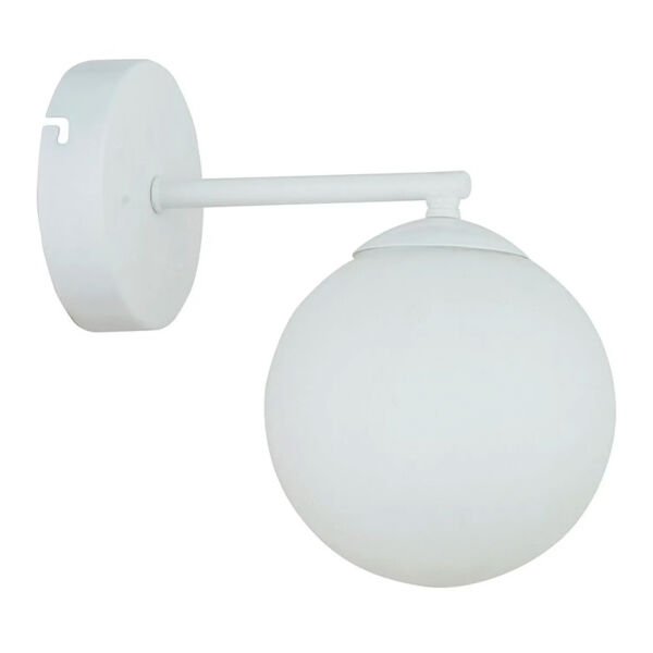 Elvin Beyaz Duvar Lambası Yatak Odası-Yatak Başı-Banyo İçin Modern Aplik