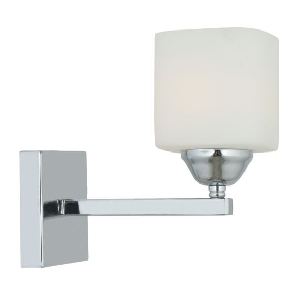 Minel Krom Kaplama Duvar Lambası Yatak Odası-Yatak Başı-Banyo İçin Modern Aplik