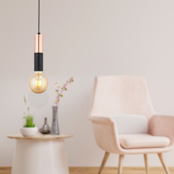 Miranda Tekli Bakır Modern Sarkıt Mutfak Salon Sarkıt Avize