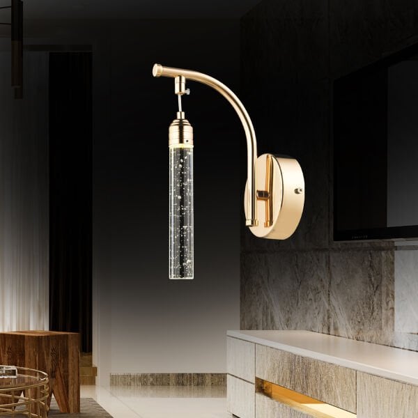 Zaki Tekli Gold Led Aplik