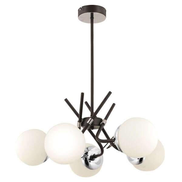 Dragon 5Li Krom Modern Genç Odası Yatak Odası Salon Avize