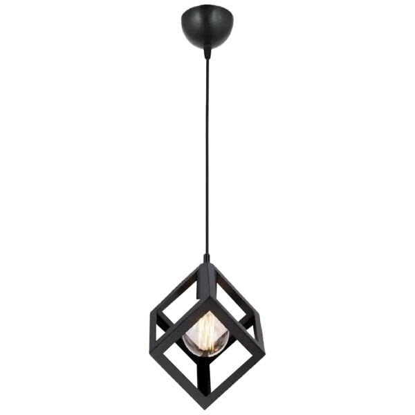 Cup Tekli Sarkıt Siyah Modern Retro Sarkıt Mutfak Salon Sarkıt Avize