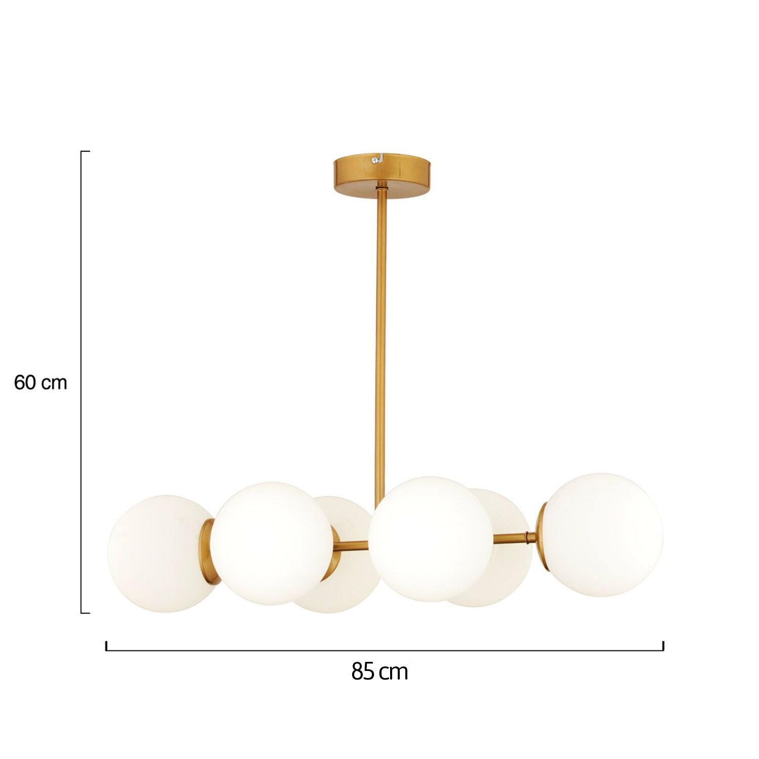 Lema 6Lı Eskitme Modern Yemek Masası Üstü Yatak odası Salon Avize