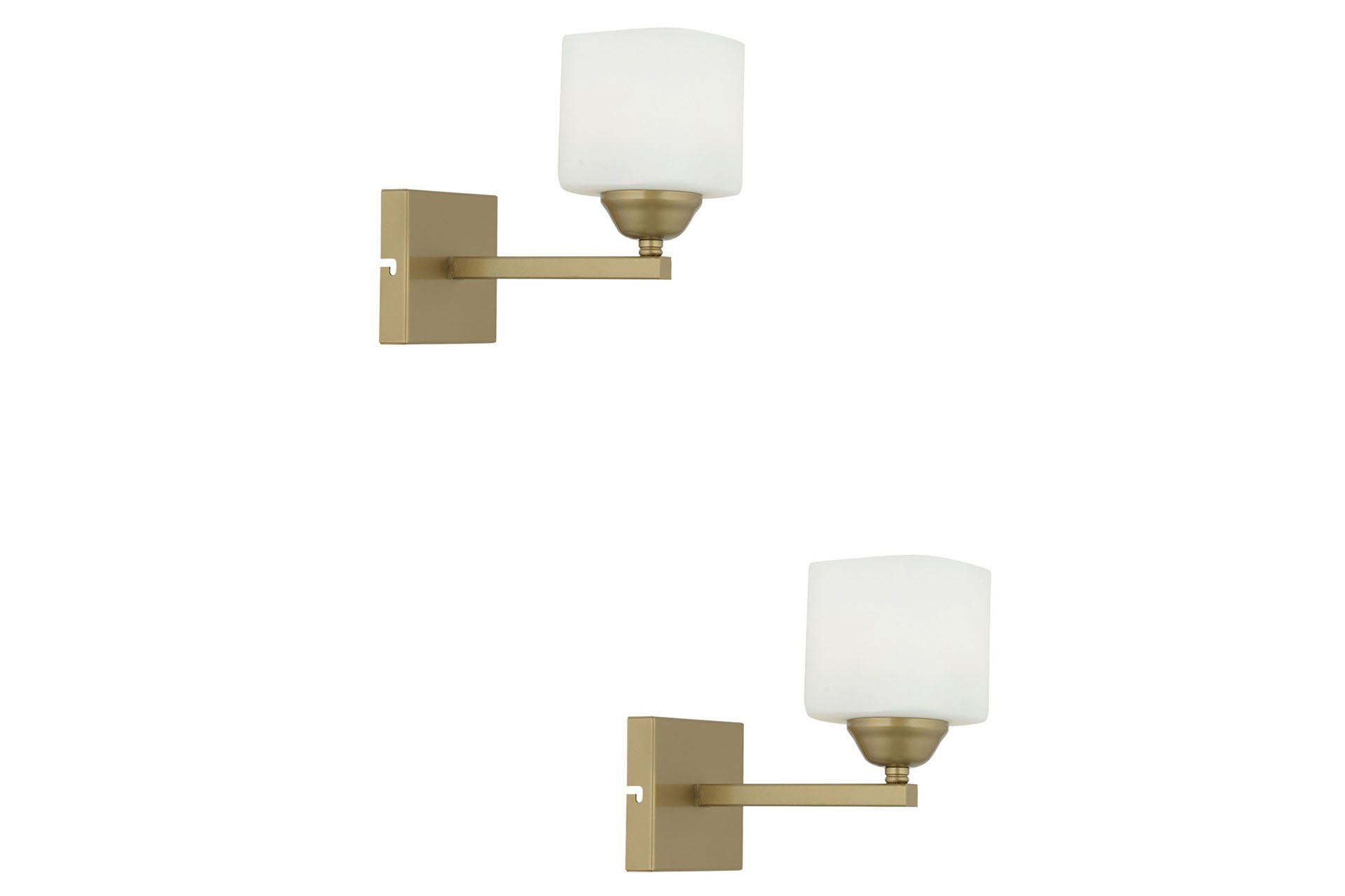 Minel Eskitme Boyalı 2'li Aplik Seti Yatak Odası-Yatak başı,Cafe,Restoran için Duvar Lambası