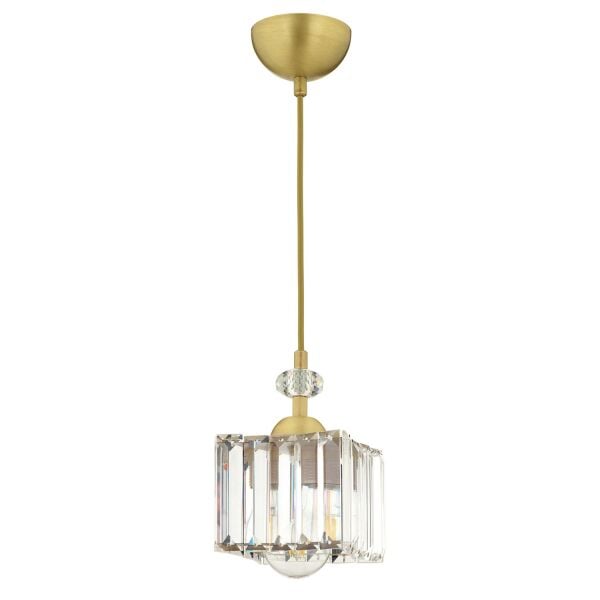 Brandy Eskitme Tekli Kristalli Taşlı Modern Tasarım Kristal Salon Avize