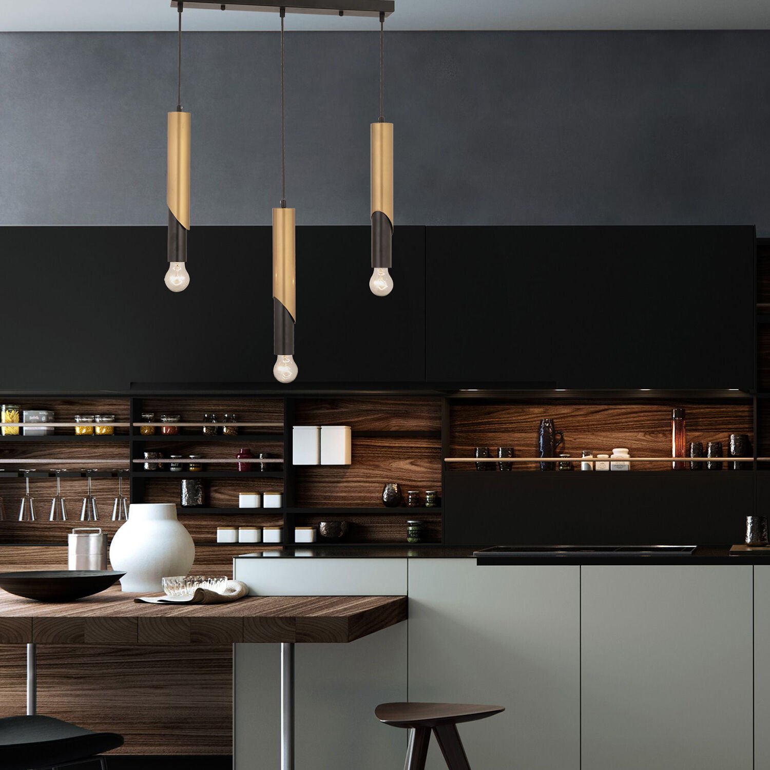 VEGAMU 5Lİ SIRALI ESKİTME AVİZE