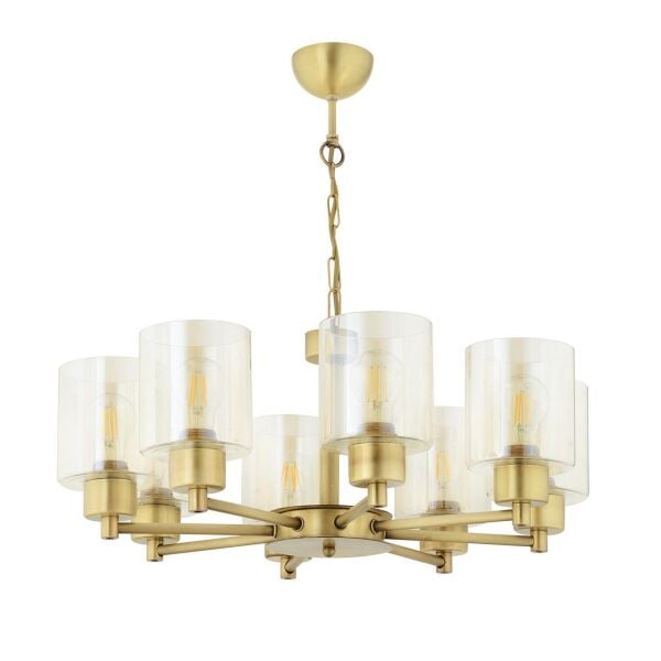 Geneva 8 Li Eskitme Modern Yatak Odası  Salon Avize