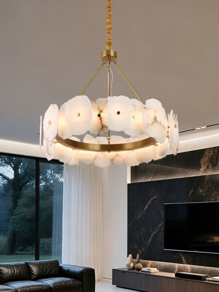 Harlow 80'lık Gold 66 Watt Ledli Avize