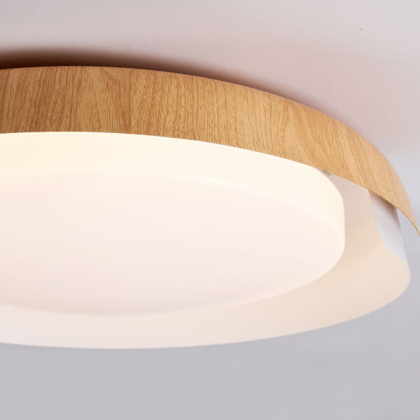 Elliot 50'lik 84 Watt Yuvarlak Plafonyer 3 Renkli Led Avize