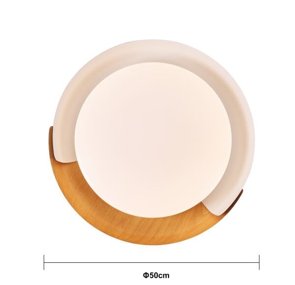 Elliot 50'lik 84 Watt Yuvarlak Plafonyer 3 Renkli Led Avize