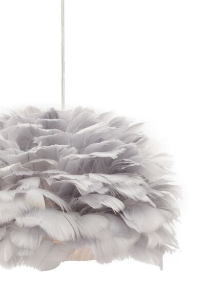 Belinay Tekli Tüylü Siyah Sarkıt Avize Modern Sarkıt Mutfak Salon Sarkıt Avize