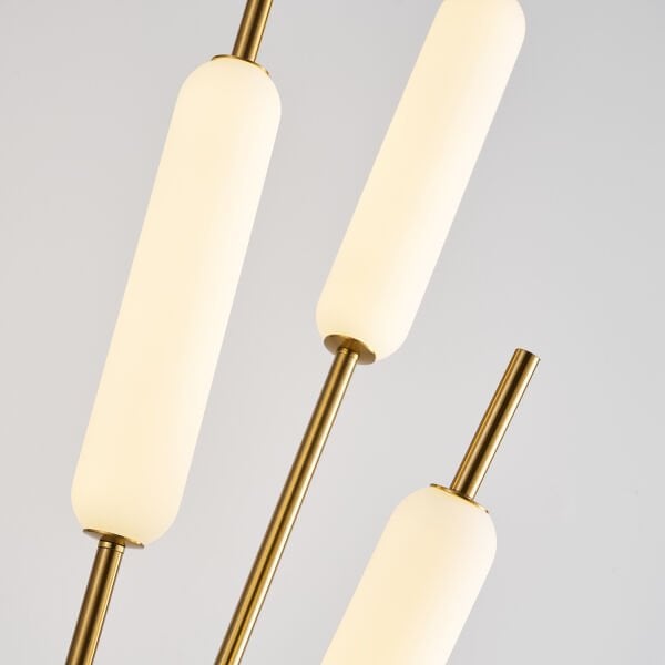 Cora 3'lü Gold Led Lambader