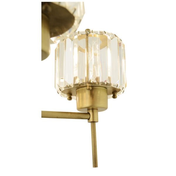 Sadem 5 Li Eskitme Kristalli Taşlı Modern Tasarım Salon-Yatak Odası-Oturma Odası Kristal Avize