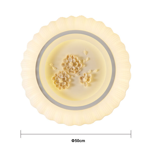 Gavin Beyaz 160 Watt Plafonyer 3 Renkli Led Avize