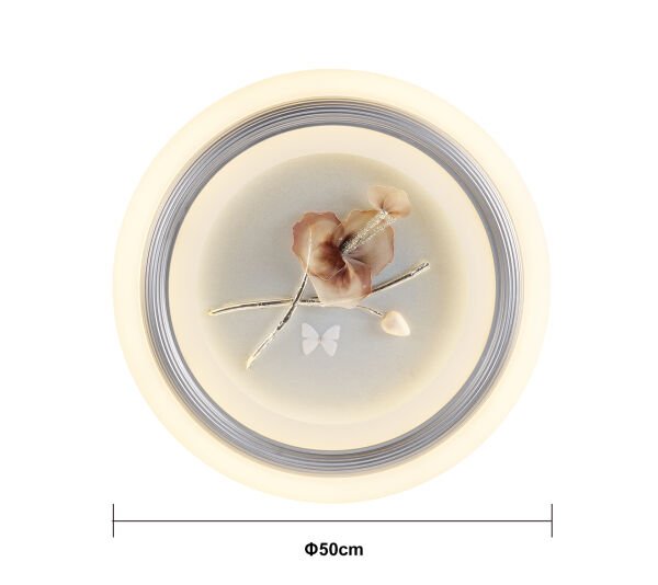 Greer Beyaz Plafonyer Led Avize