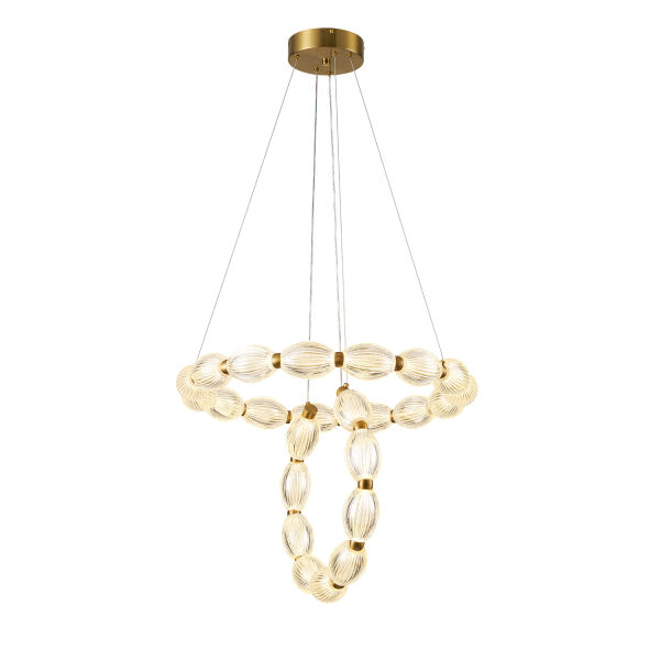 Aspen 2'li Yuvarlak 106 Watt Eskitme Sarkıt 3 Renkli Led Avize