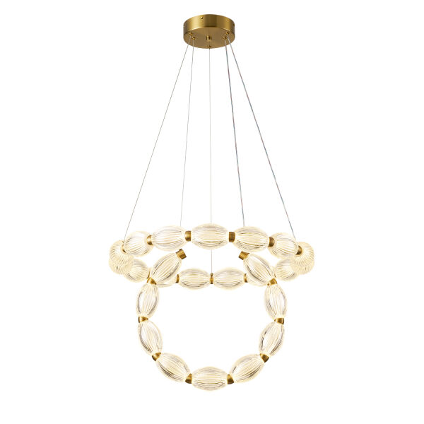 Aspen 2'li Yuvarlak 106 Watt Eskitme Sarkıt 3 Renkli Led Avize