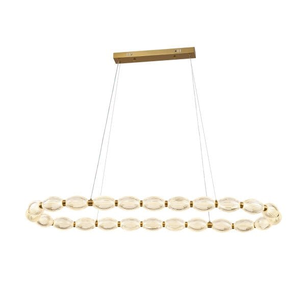 Aspen Sıralı 96 Watt Eskitme Sarkıt 3 Renkli Led Avize