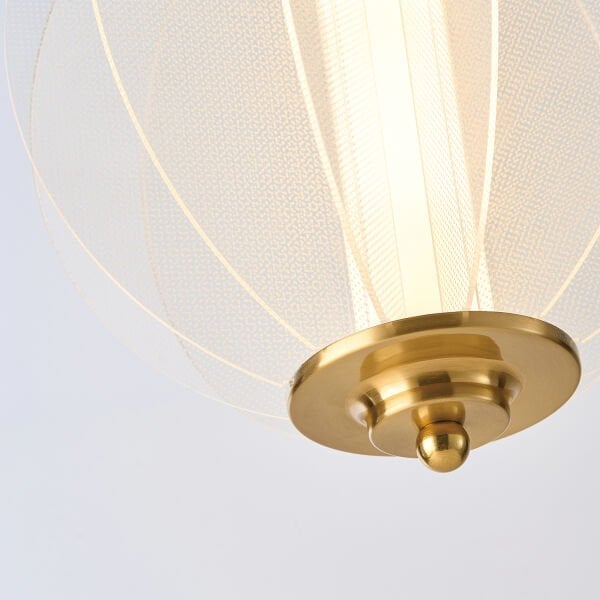 Penny 18 Watt 3000K Yuvarlak Bakır Tekli Led Sarkıt Avize