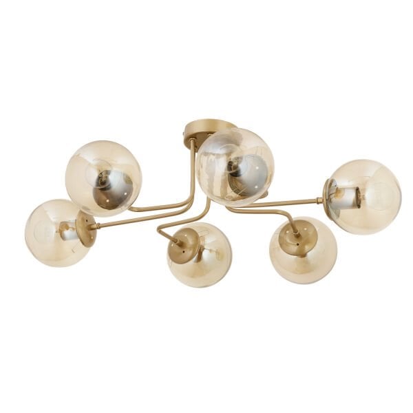 Tanyer 6Lı Eskitme Modern Sarkıt Yatak odası Salon Avize