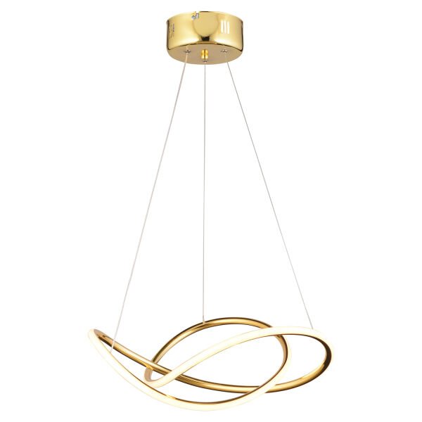 Belina Gold Sarkıt 48 Watt Sarkıt  Ofis Avizeleri 3 Renkli Ledli Modern Mutfak Banyo Led Salon Sarkıt Avize