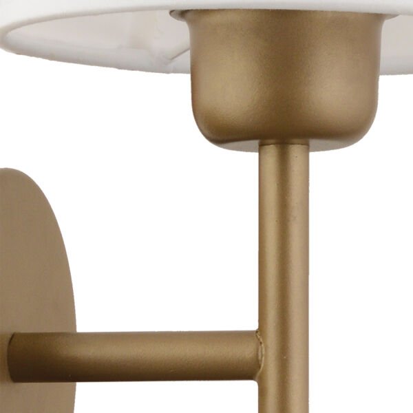 Ellery Eskitme Beyaz Şapkalı Modern Aplik