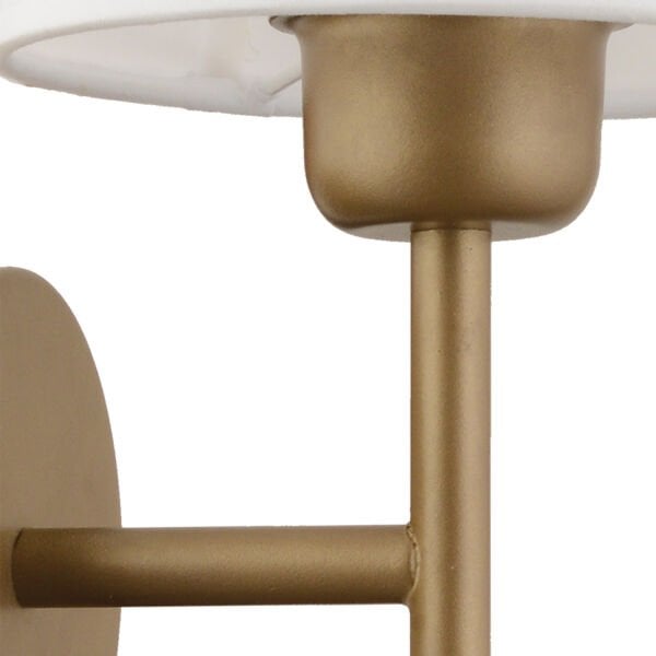 Ellery Eskitme Beyaz Şapkalı Modern Aplik