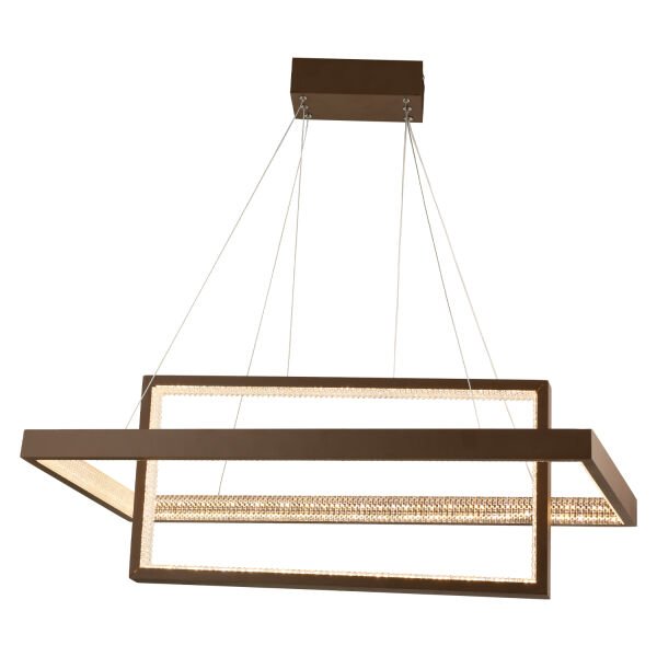 Belva Siyah Sarkıt 84 Watt Sarkıt 3 Renkli Ledli Modern Mutfak Led Salon Sarkıt Avize