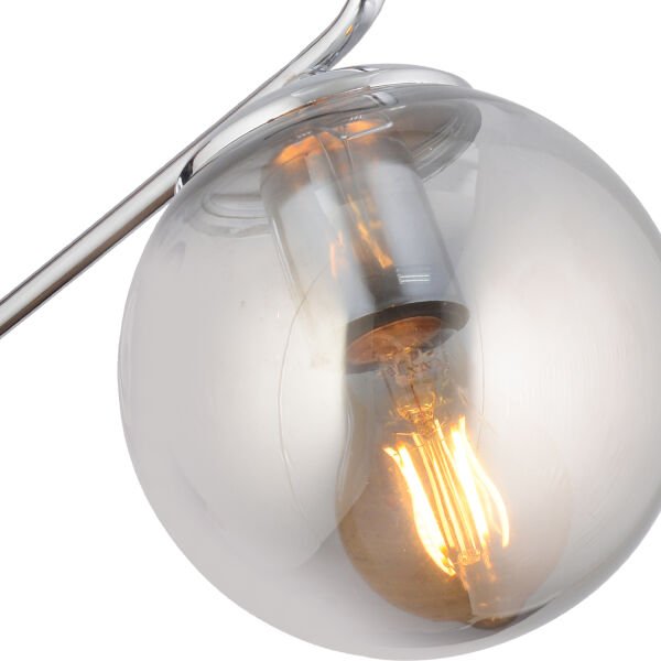 Mildred Tekli Krom Duvar Lambası Yatak Odası-Yatak Başı-Banyo İçin Modern Aplik