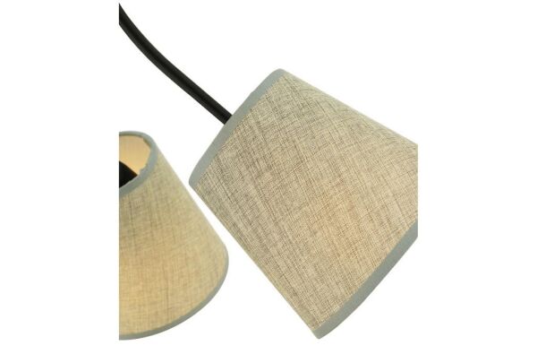 Lara 3 Kollu Şapkalı Modern Retro Sarkıt Yatak Odası Salon Avize