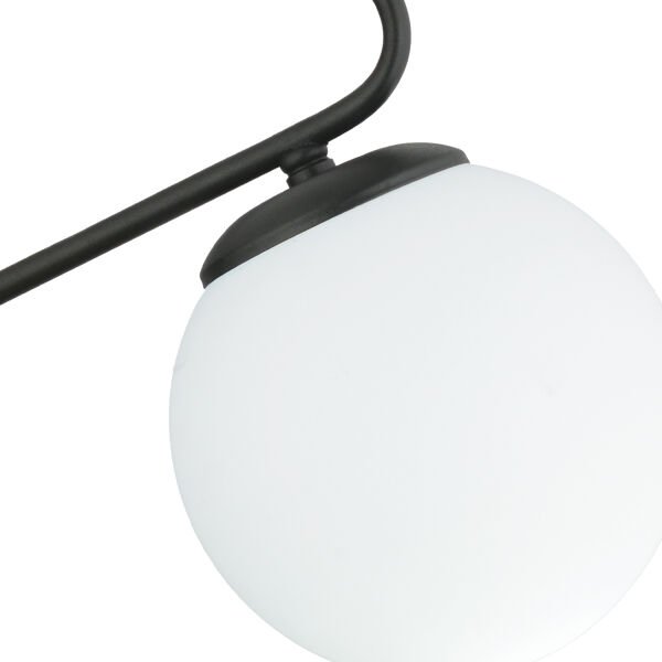 Mildred Siyah Duvar Lambası Yatak Odası-Yatak Başı-Banyo İçin Modern Aplik