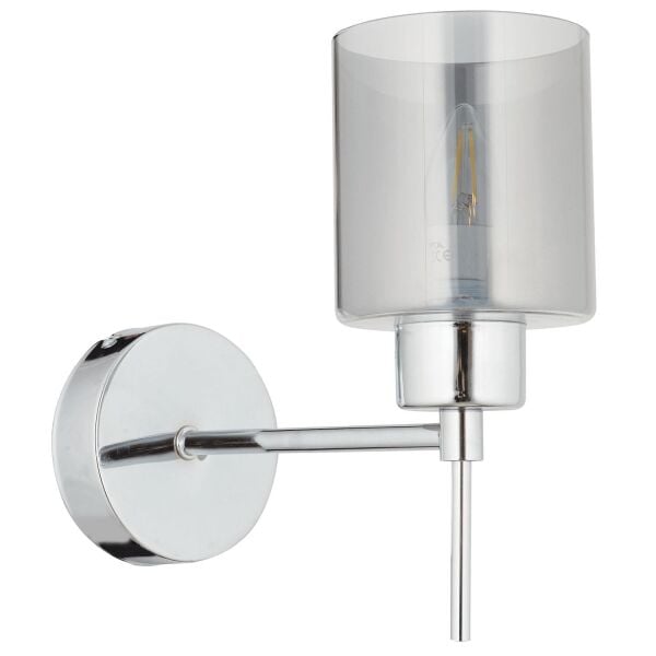 Cemre Krom Duvar Lambası Yatak Odası-Yatak Başı-Banyo İçin Modern Aplik