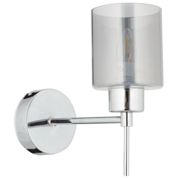 Cemre Krom Duvar Lambası Yatak Odası-Yatak Başı-Banyo İçin Modern Aplik