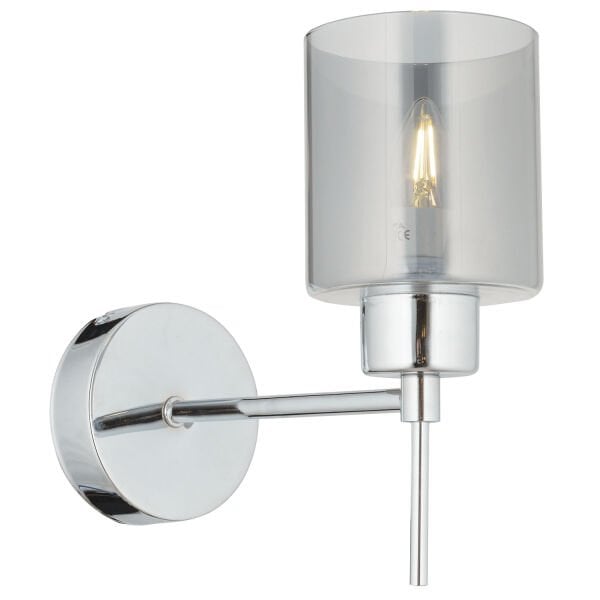 Cemre Krom Duvar Lambası Yatak Odası-Yatak Başı-Banyo İçin Modern Aplik