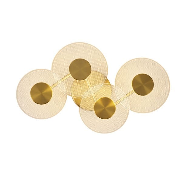 Callista 4'lü Gold 12 Watt Plafonyer 3 Renkli Led Avize