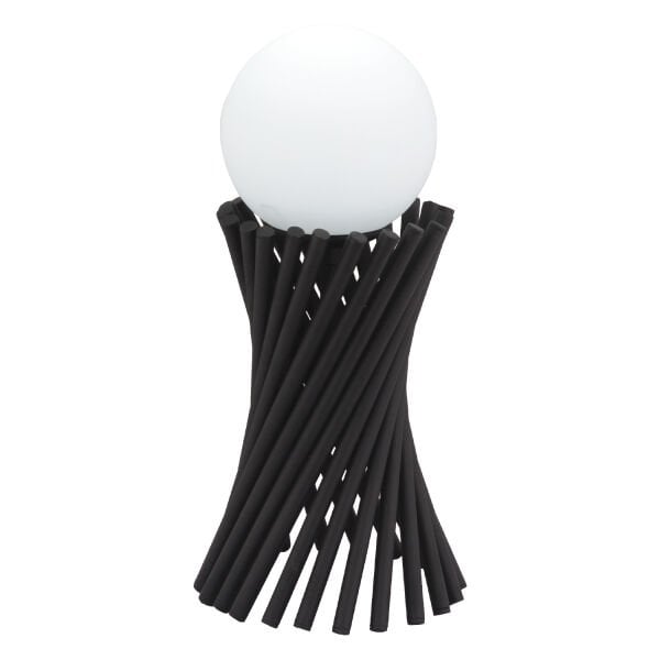 Jessore Siyah Metal Yatak Odası, Oturma Odası, Salon Abajur