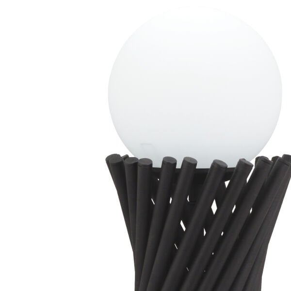 Jessore Siyah Metal Yatak Odası, Oturma Odası, Salon Abajur