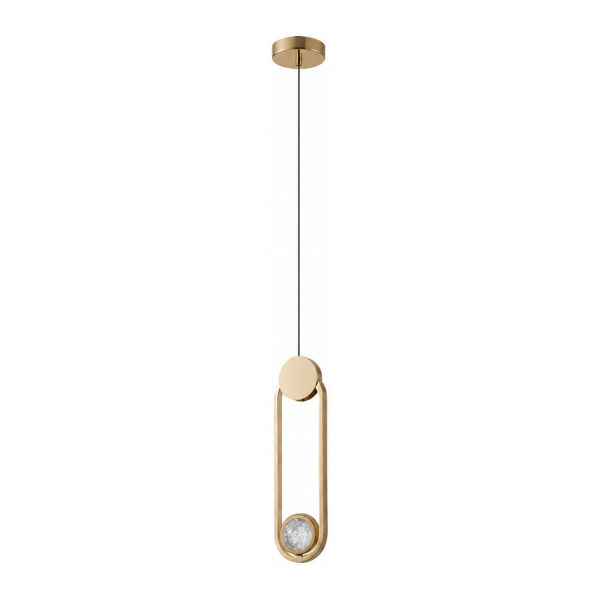 Beckett Tekli 12 Watt Gold Sarkıt 3 Renkli Led Avize