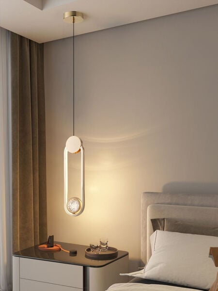 Beckett Tekli 12 Watt Gold Sarkıt 3 Renkli Led Avize