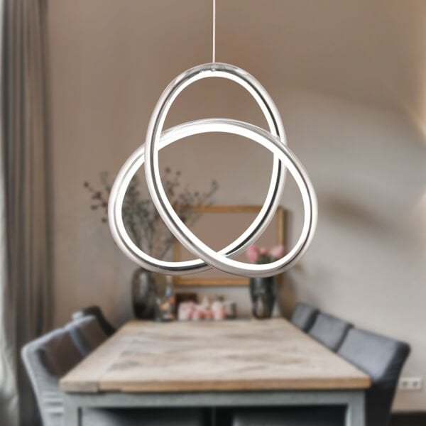 Castle Krom Sarkıt 30 Watt Sarkıt 3 Renkli Ledli Modern Mutfak Banyo Led Salon Sarkıt Avize