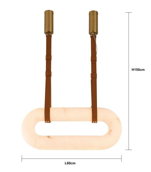 Haylen 60lık Sıralı 30 Watt 3 Renkli Led Avize