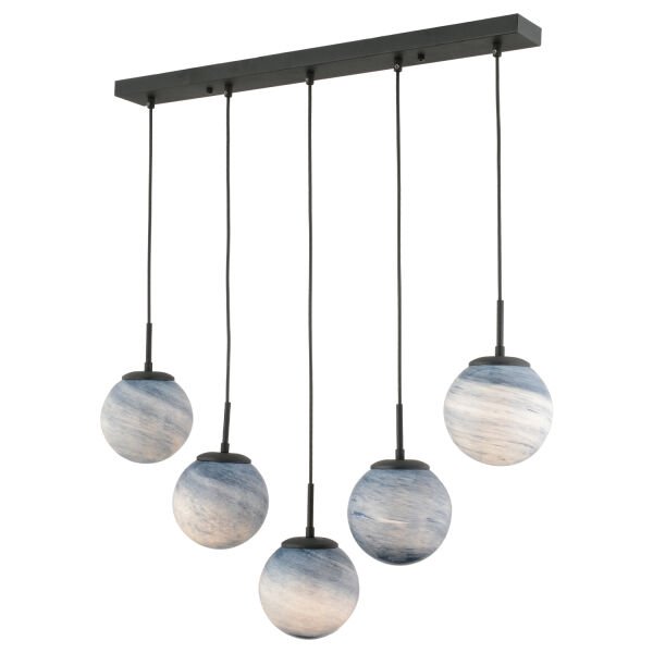 EFSER 5Lİ SIRALI AVİZE Modern Oturma Odası Salon Sarkıt Avize