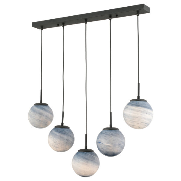 EFSER 5Lİ SIRALI AVİZE Modern Oturma Odası Salon Sarkıt Avize