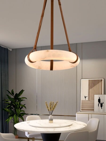 Haylen 60lık Yuvrlak 30 Watt 3 Renkli Led Avize