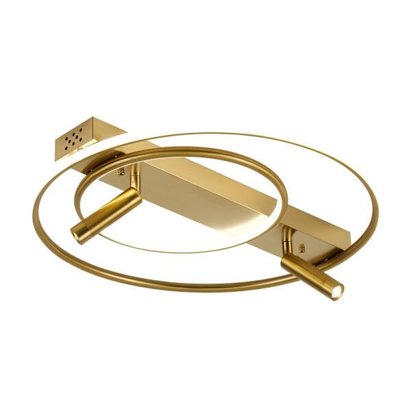 Damon Yuvarlak Eskitme 60 Watt Spotlu 3 Renkli Led Plafonyer Avize