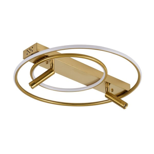 Damon Yuvarlak Eskitme 60 Watt Spotlu 3 Renkli Led Plafonyer Avize